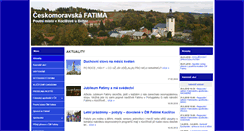 Desktop Screenshot of cm-fatima.cz